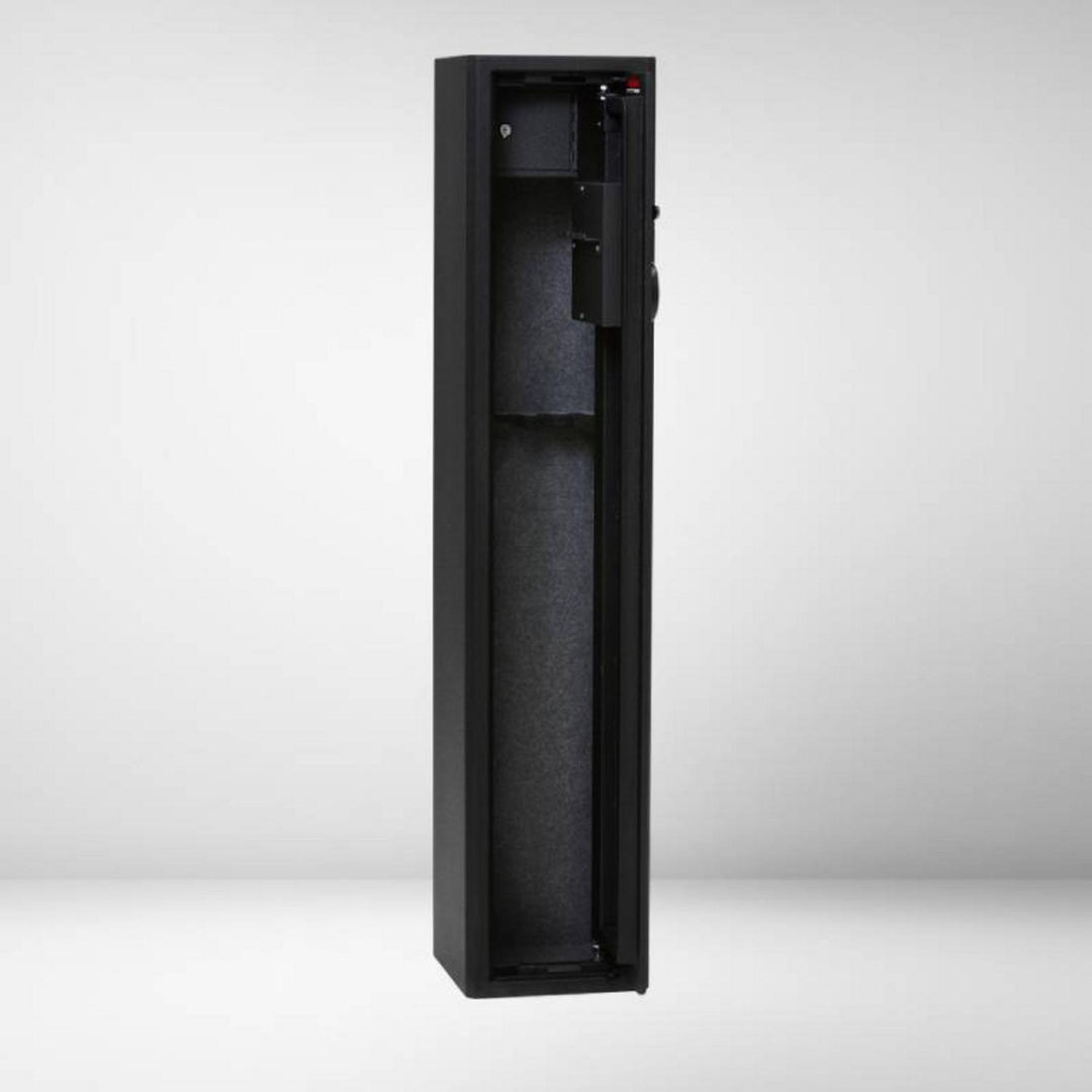 LBA8 - Key Lock Safe with Internal Ammo Storage - 4 to 8 guns