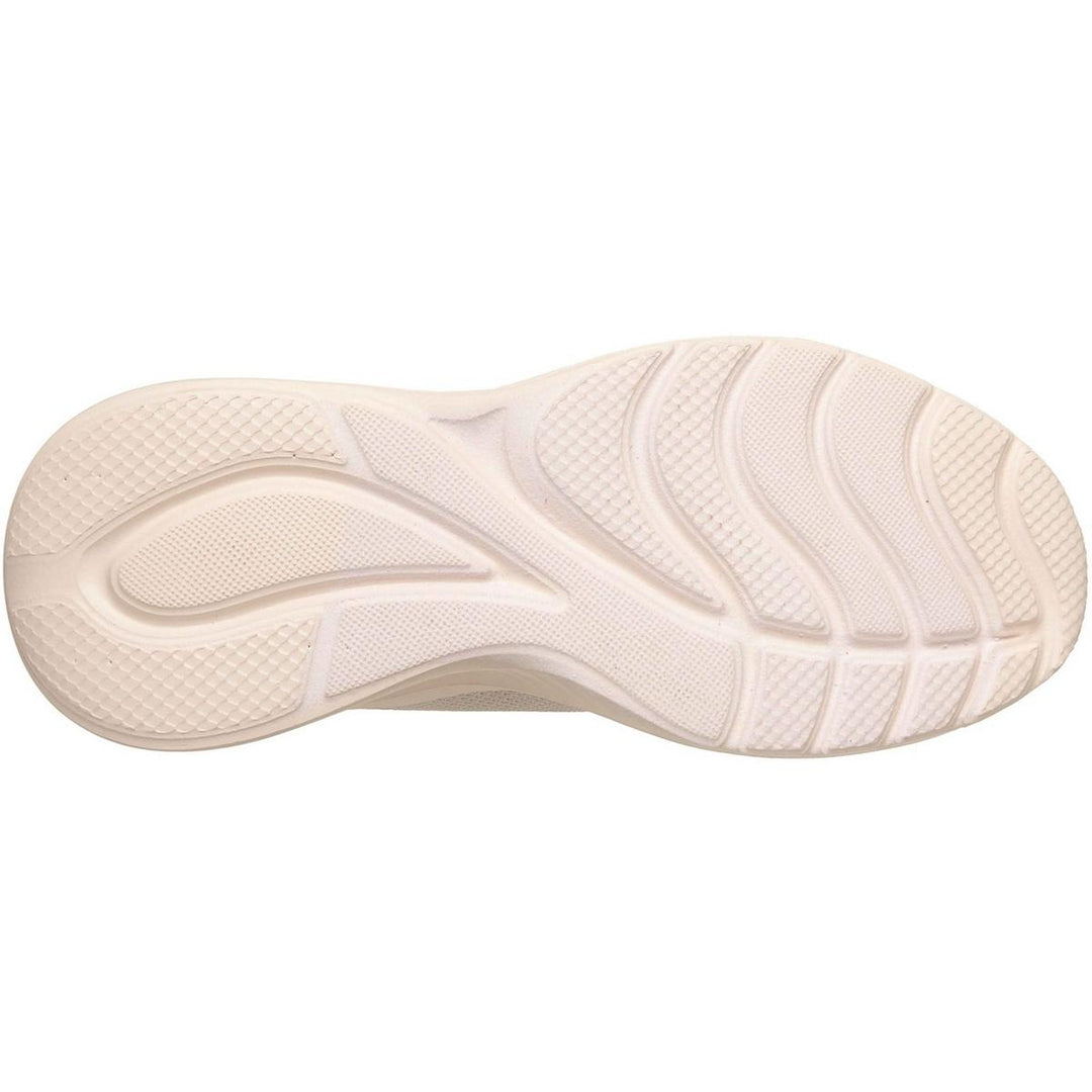 Skechers Bobs Squad Waves Current Look Trainers Off White