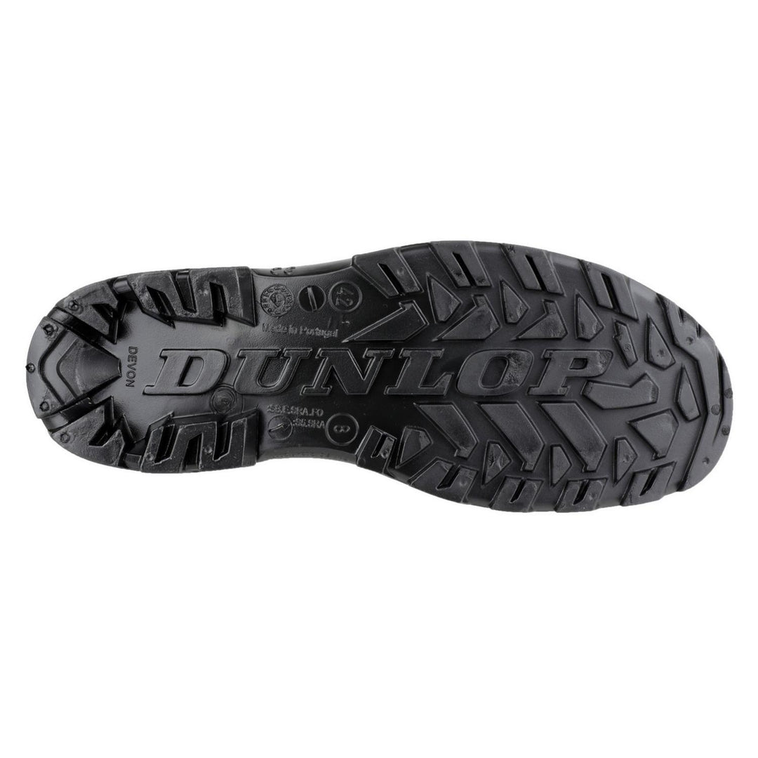 Dunlop Devon Full Safety Wellington Green/Black – view 4