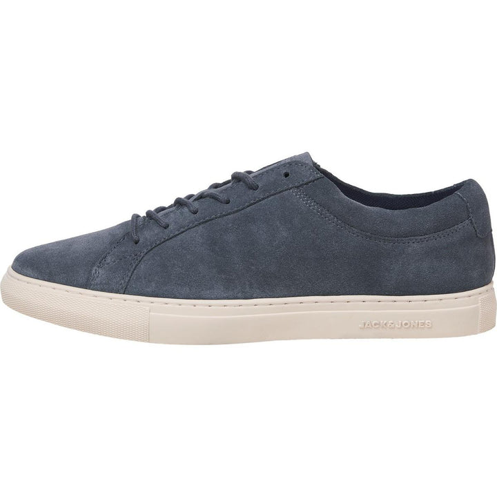Jack & Jones Galaxy Suede Trainers Vintage Indigo – view 3