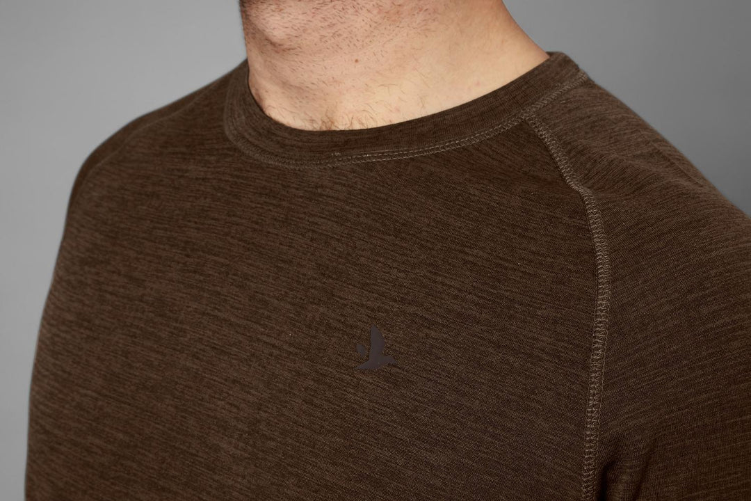 Seeland Active S/S T-shirt Demitasse Brown – view 4