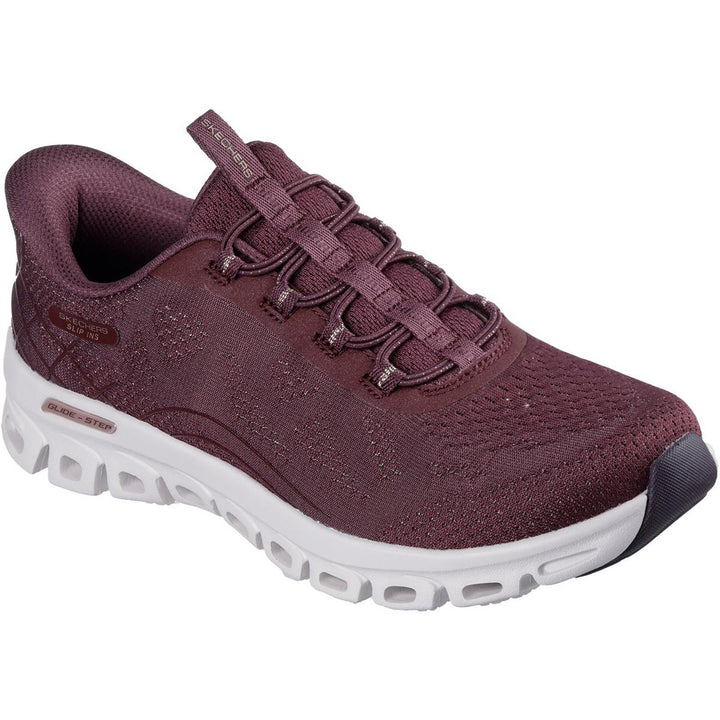 Skechers Glide-Step Elevate Amaze Trainers Burgundy