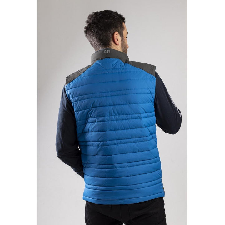 Caterpillar Defender Insulated Vest Blue