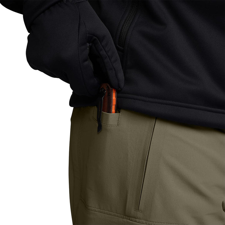 Brush Pant - Dark Green Sage – view 8
