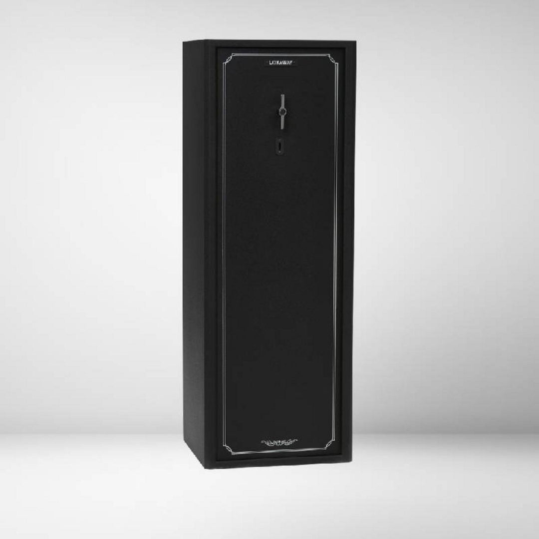 LBA20 - Key Lock Safe with Internal Ammo Storage - 12 to 20 guns