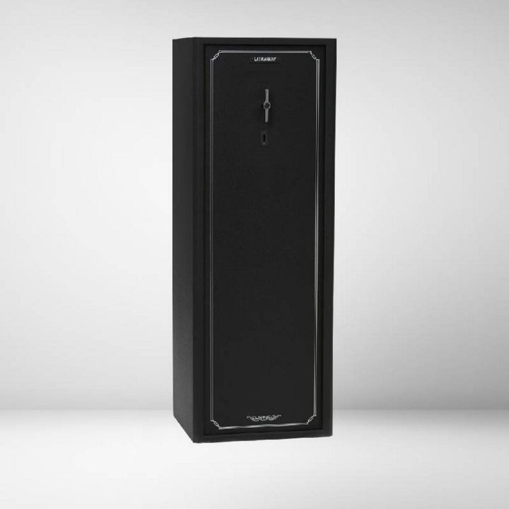 LBA20 - Key Lock Safe with Internal Ammo Storage - 12 to 20 guns