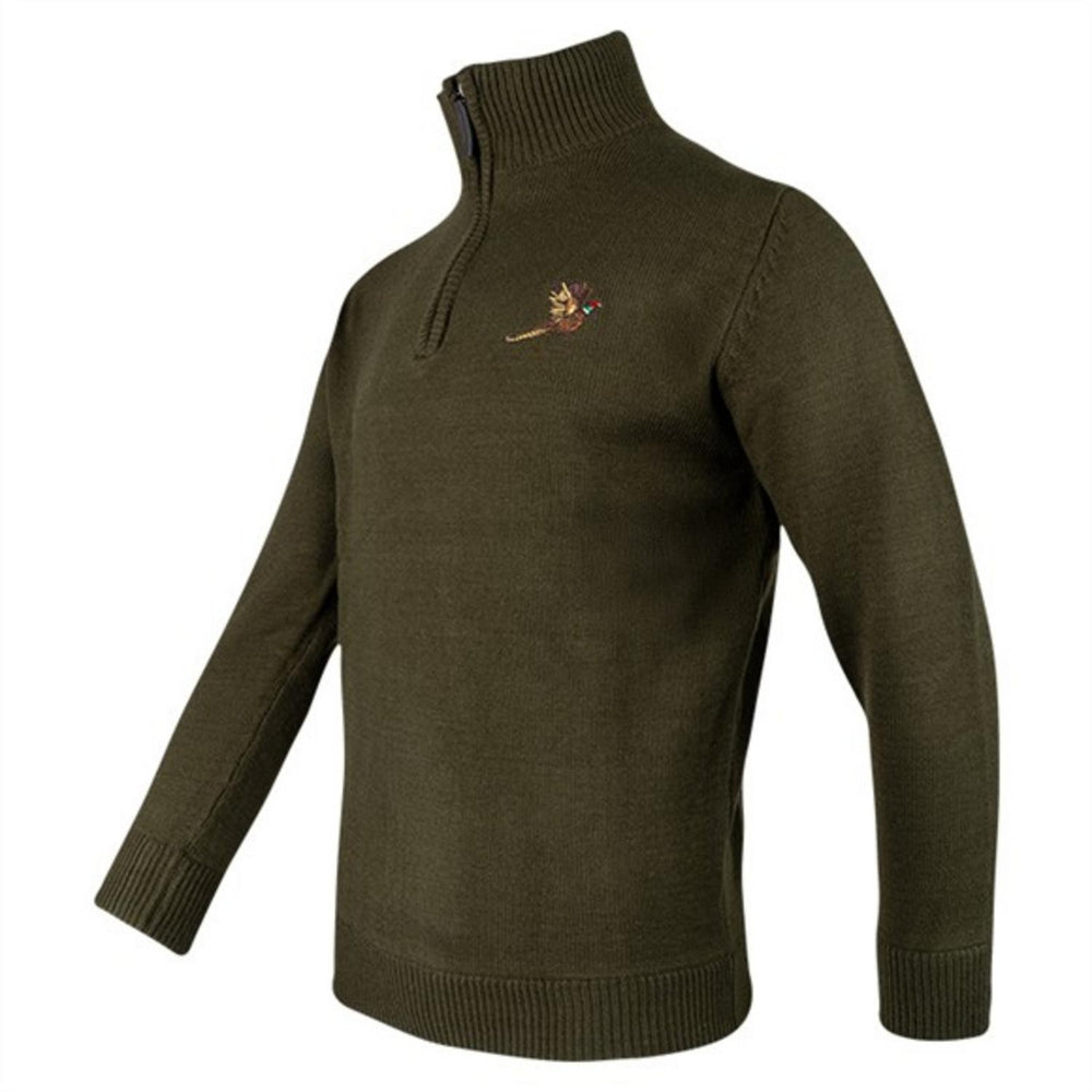 Jack Pyke Pheasant Zip Neck Pullover – view 2