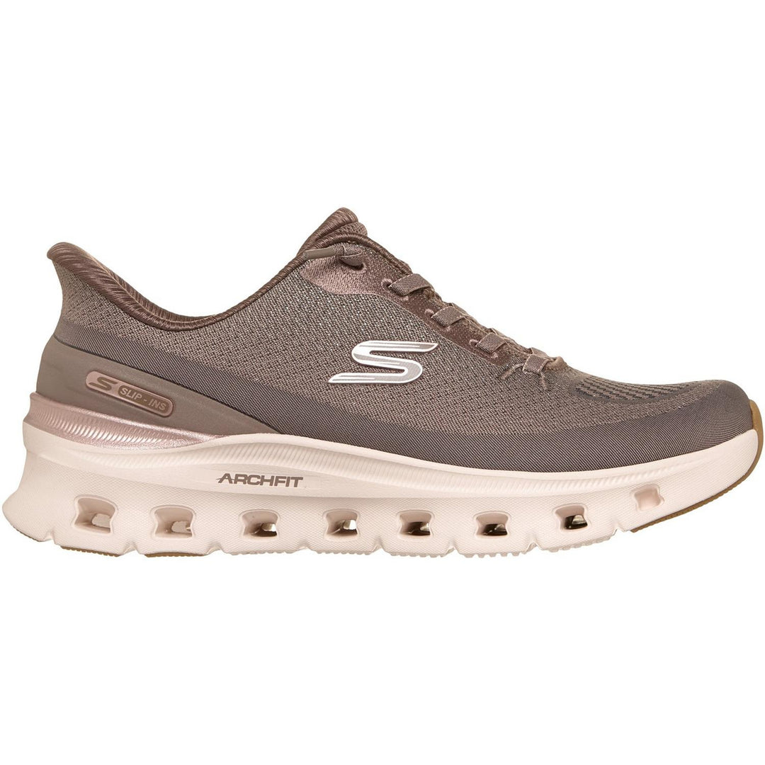 ARCH FIT GLIDE-STEP PRO GOLDEN PACE Brown Mesh/Gold Trim