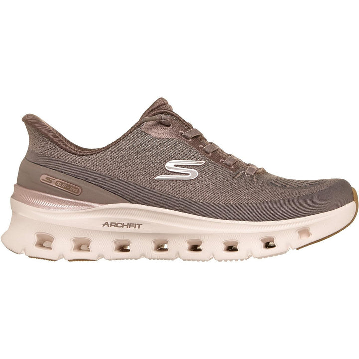 ARCH FIT GLIDE-STEP PRO GOLDEN PACE Brown Mesh/Gold Trim