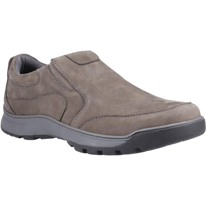 Hush Puppies Jasper Trainer Grey Nubuck