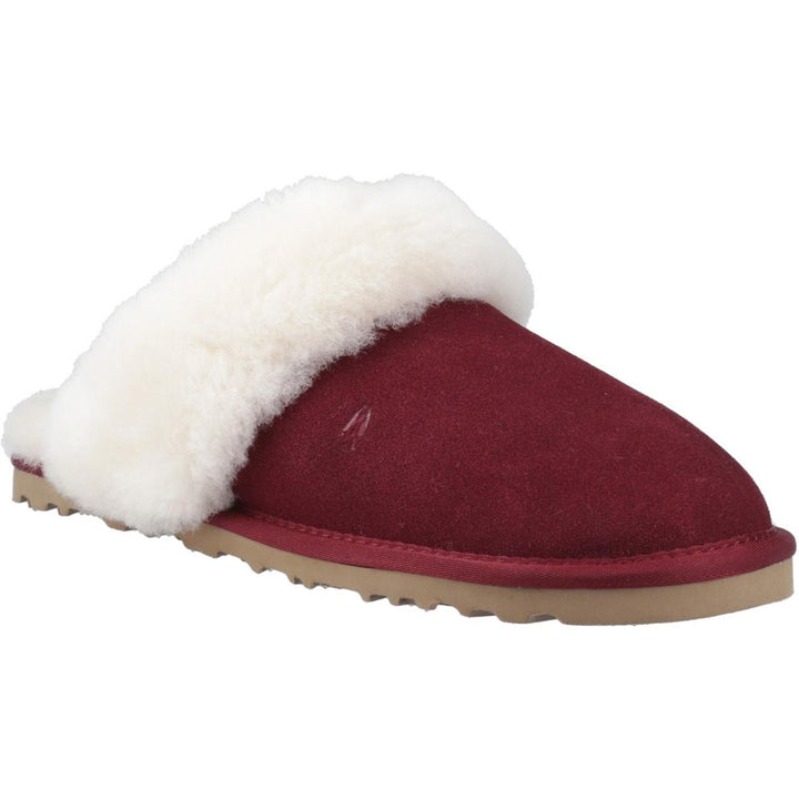 Hush Puppies Samantha Mule Slipper Bordeaux