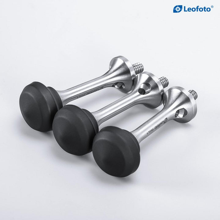 Leofoto TFS Stainless Steel Tripod Foot Spikes, Set of 3