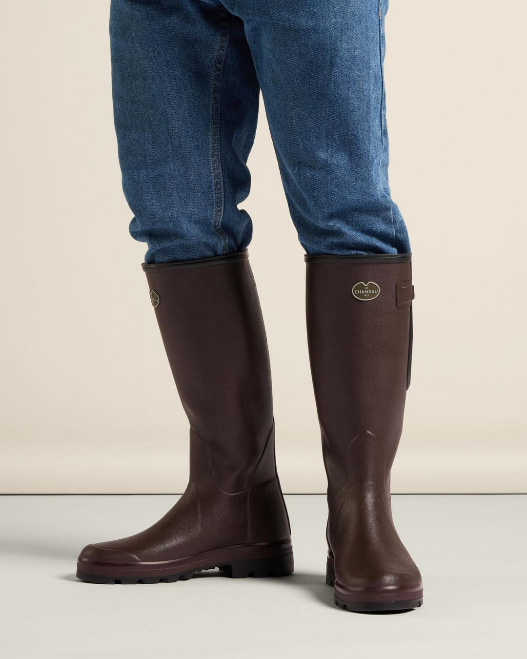 Le Chameau Men's Vierzon Jersey Lined Wellington Boot