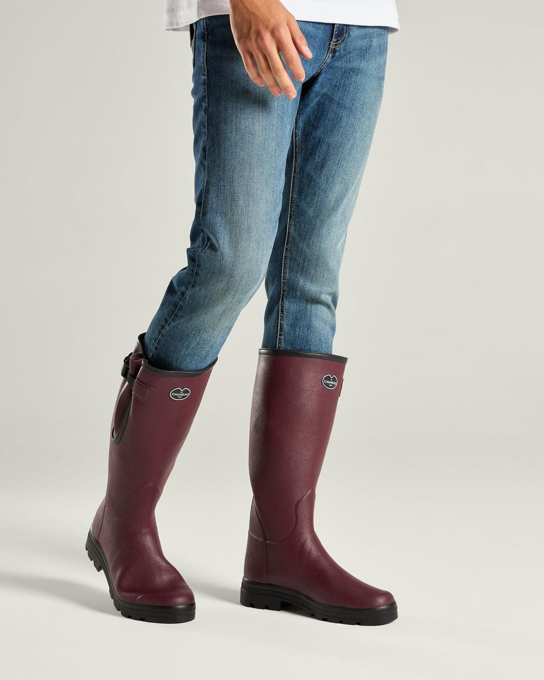 Le Chameau Men's Vierzon Jersey Lined Wellington Boot