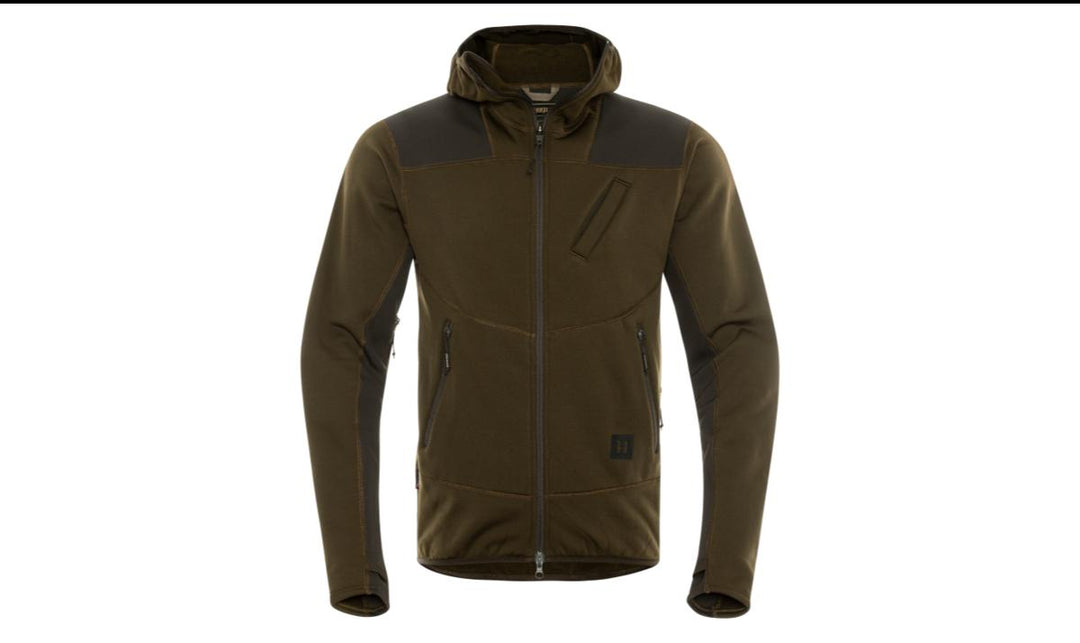 Harkila Deer Stalker fleece hoodie Willow green/Shadow