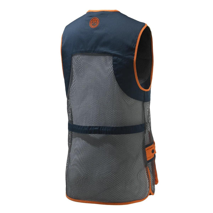 Beretta FULL MESH VEST Blu total eclipse & Grey XXXXX-Large - Hunting outdoor gear for Men