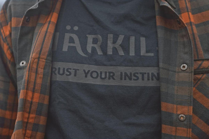 Harkila Härkila logo S/S t-shirt Dark – view 4