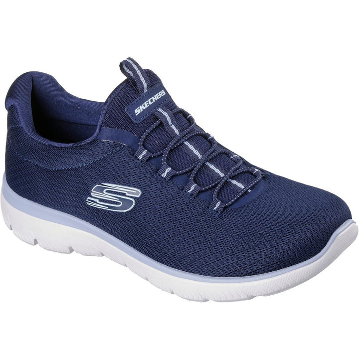 SUMMITS SUMMER BLUSH Navy Mesh
