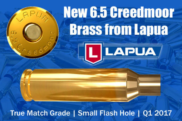 lapua 6.5 Creedmoor unprimed brass SMALL Primer (100pk)