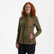 Deerhunter Lady Sarek Knitted Jacket -Butternut melange