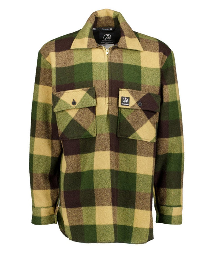 Swanndri Men's Ranger Wool Bushshirt with Zip-up Front