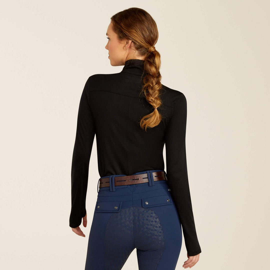 Ariat Ladies Cheviot 1/4 Zip Baselayer – view 2