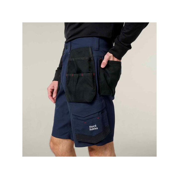Hard Yakka Raptor Active Holster Pocket Shorts Dark – view 5