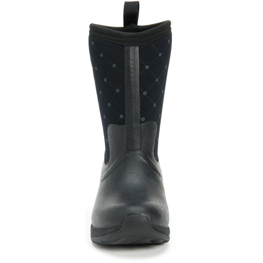 Muck Boots Arctic Weekend Pull On Wellington Boot Black Quil – view 2