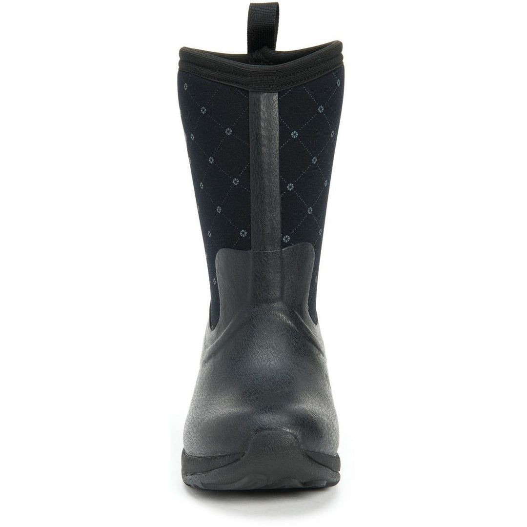 Muck Boots Arctic Weekend Pull On Wellington Boot Black Quil – view 2