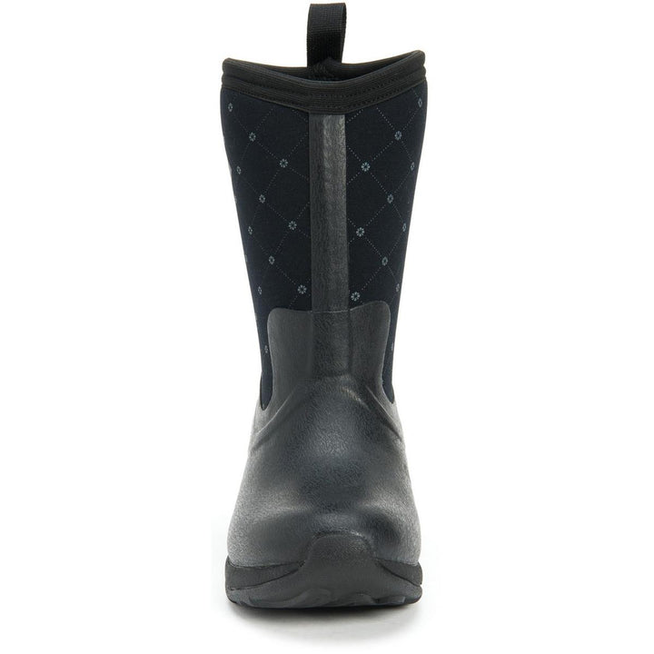 Muck Boots Arctic Weekend Pull On Wellington Boot Black Quil – view 2