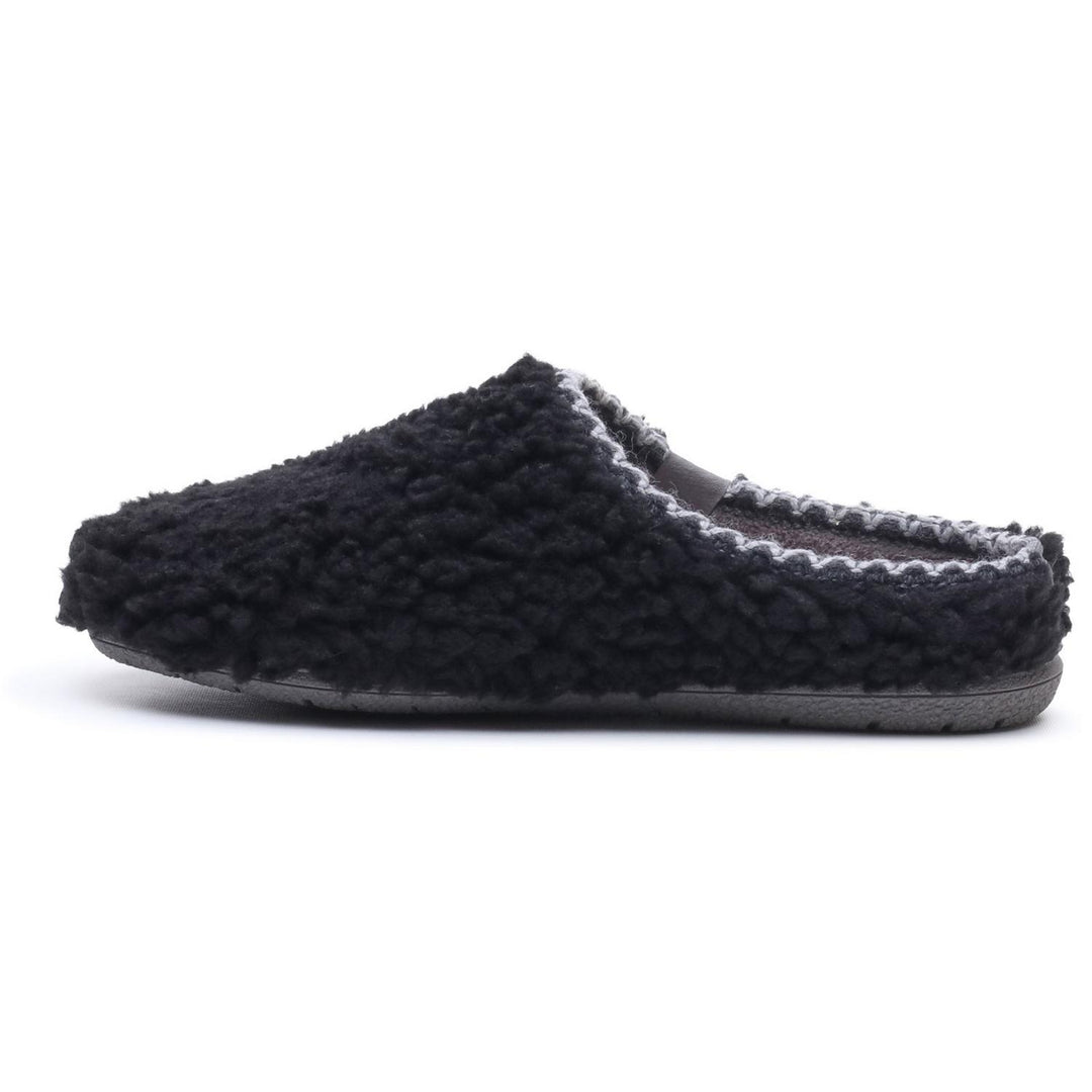 Good Slipper Teddy Mule Black