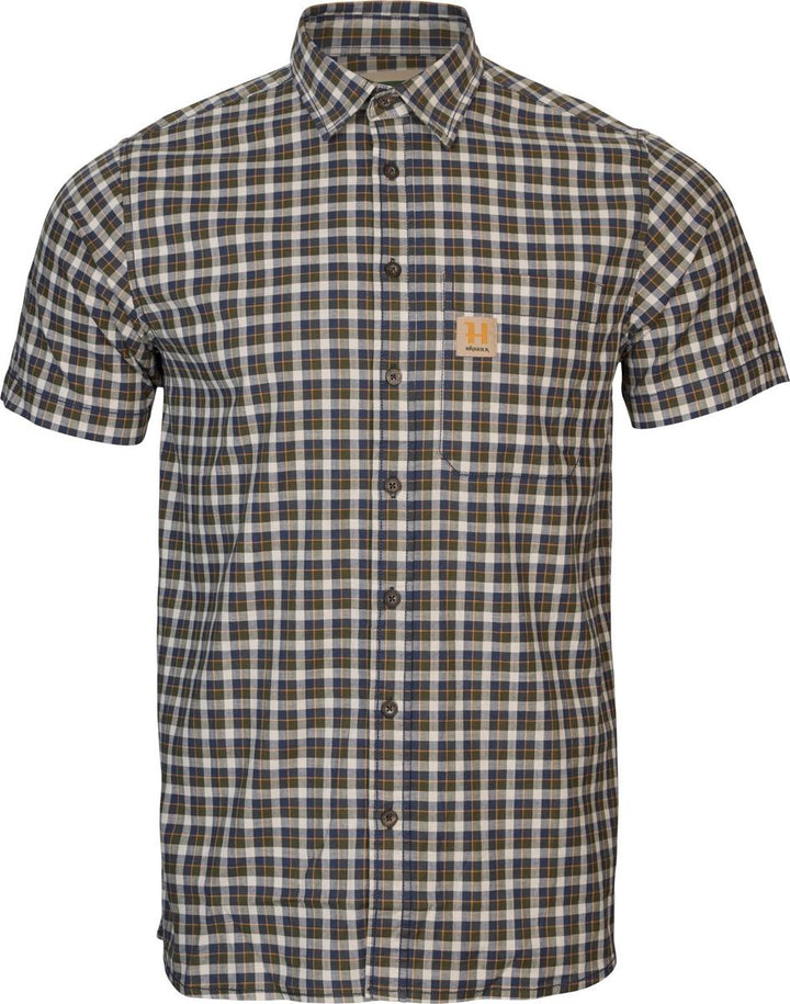 Harkila Härkila Fjell S/S shirt Naval Blue Check