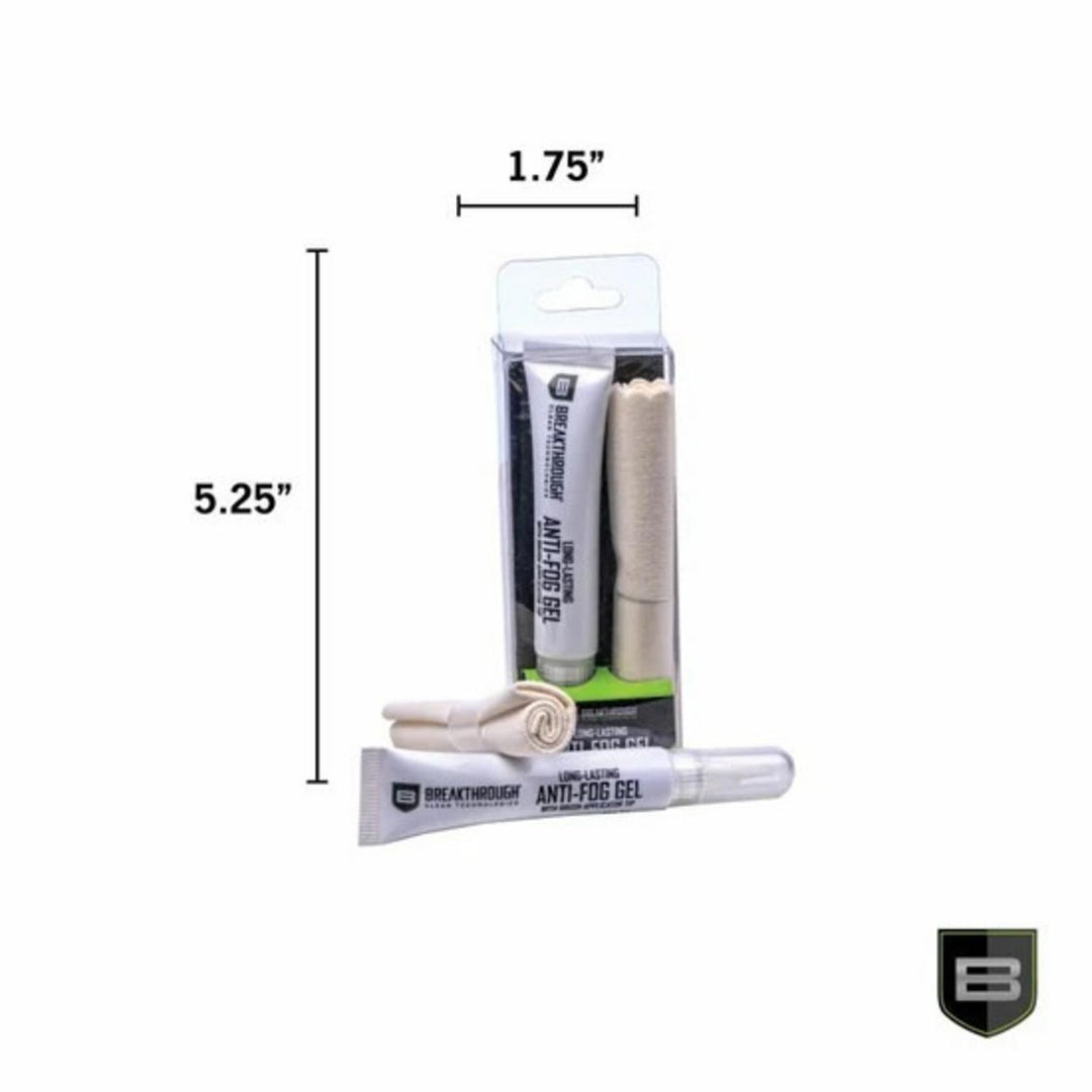 Breakthrough Clean Anti-Fog Gel 10ml with Lens Cloth