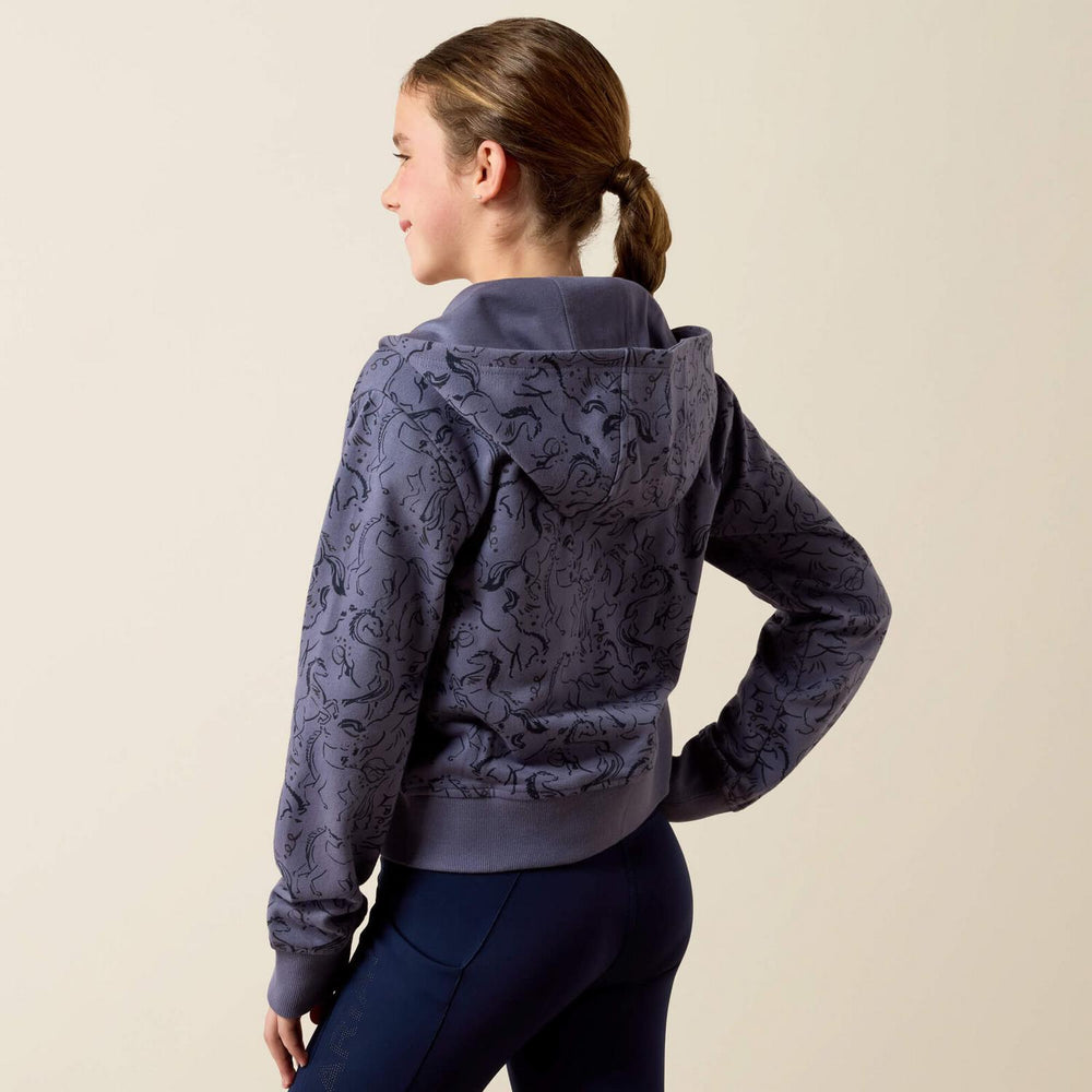 Ariat Youth Spiffy Full Zip Sweatshirt – view 2