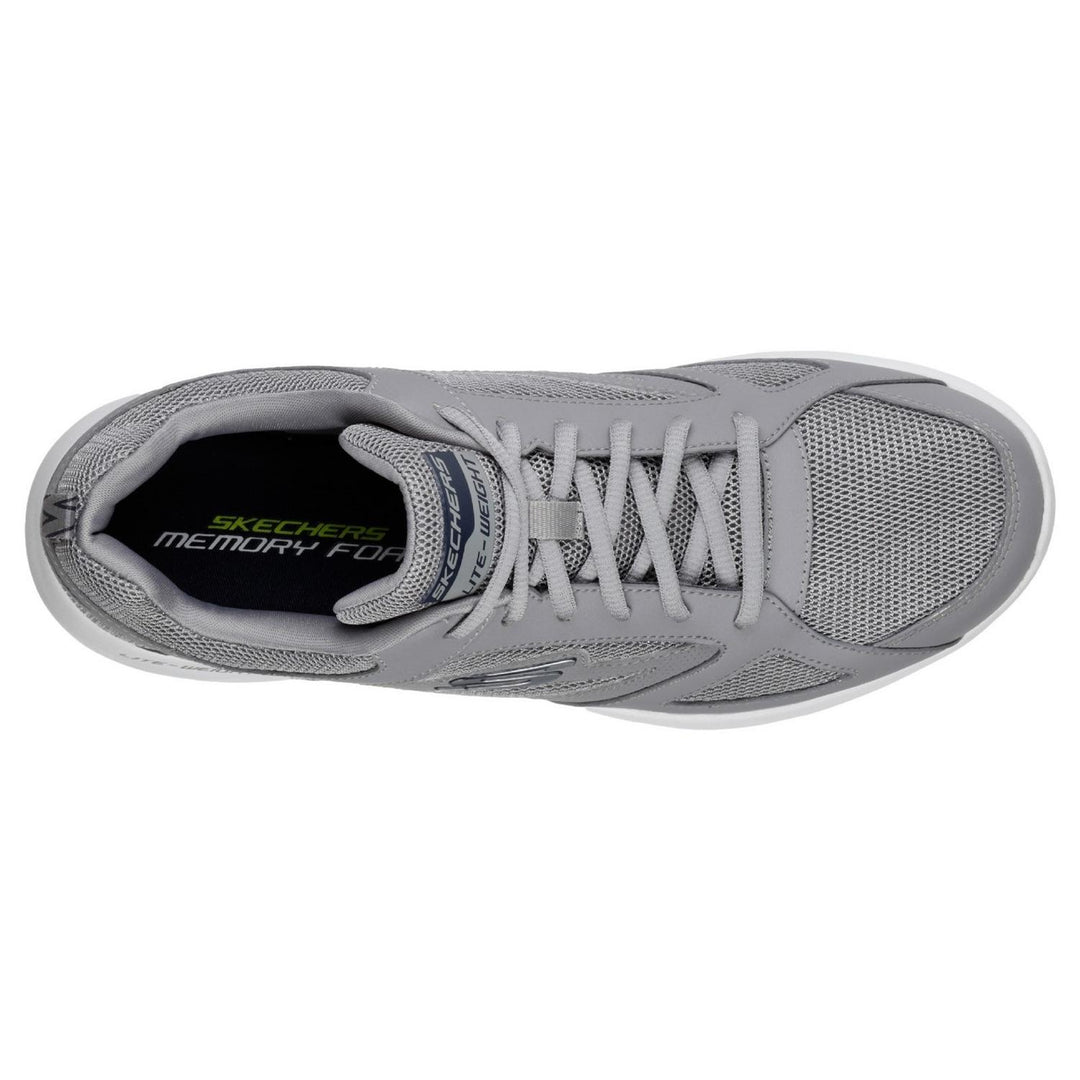 Dynamight 2.0 Lace Up Memory Foam Trainer Grey