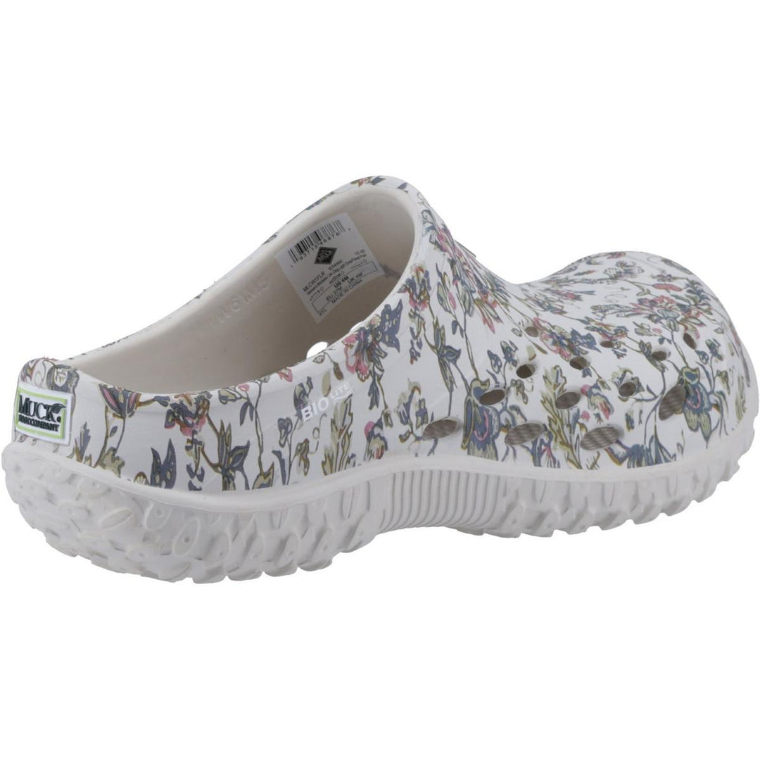 Muck Boots Muckster Lite Clog Light Grey/Floral Print