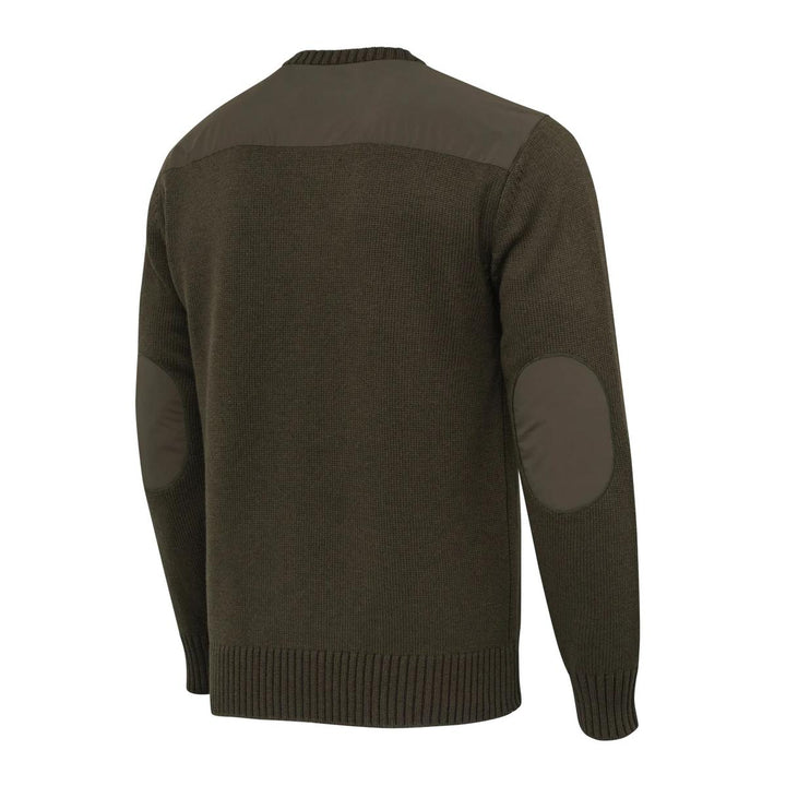Beretta WILTON CREW NECK TECH SWEATER Moss&brownbark