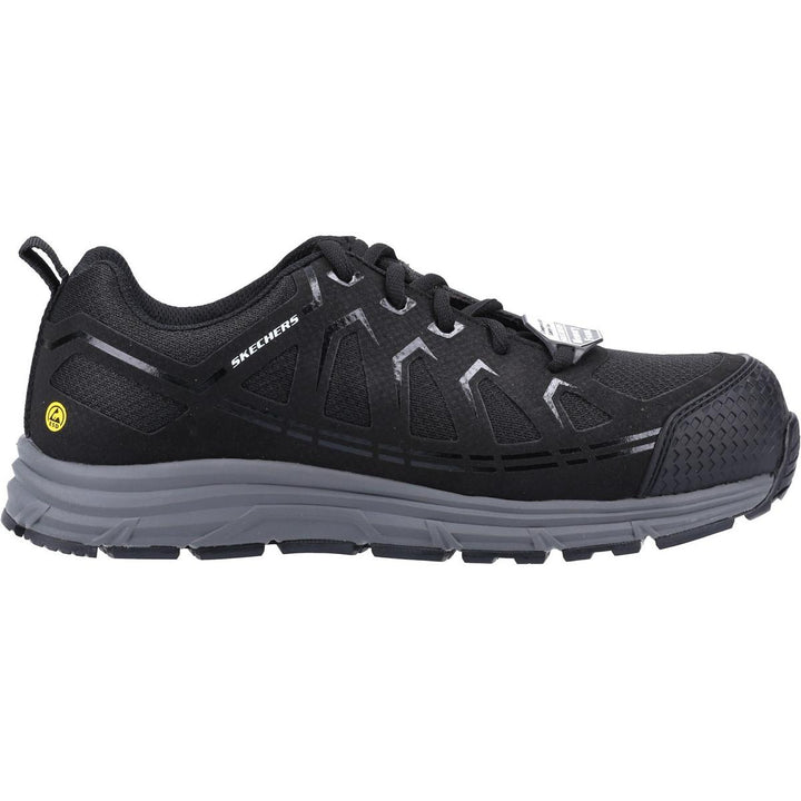 Skechers Workwear Malad Safety Trainer Black