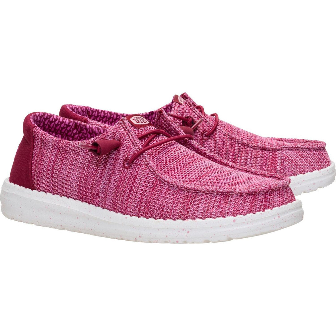 Wendy Stretch Sox Slip on Shoe Rumba Red
