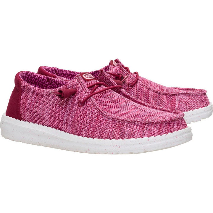 Wendy Stretch Sox Slip on Shoe Rumba Red