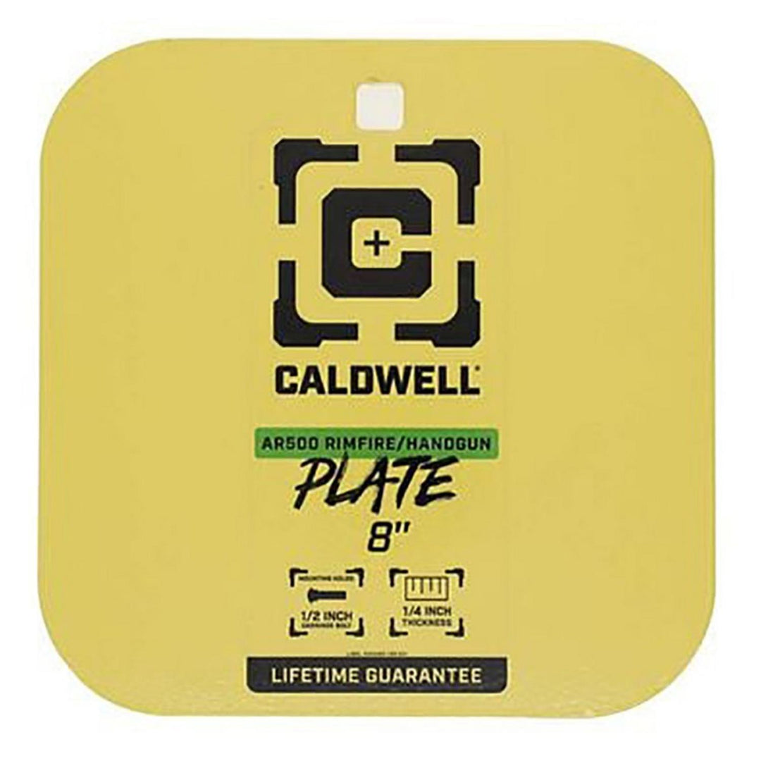 Caldwell AR500 1/4Inch Rimfire/Handgun 8 Inch Gong