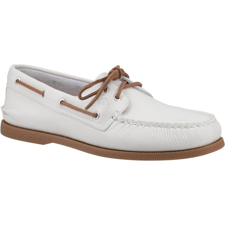 Sperry Authentic 2 Eye Boat Shoe White/Gum