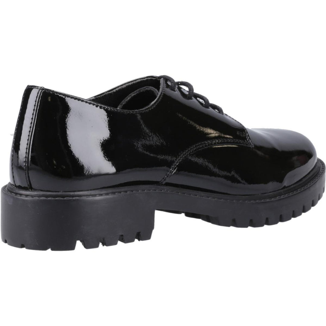Hush Puppies Aubrey Lace Up Patent Snr – view 2