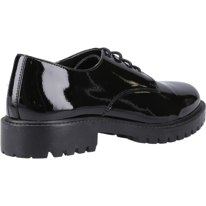Hush Puppies Aubrey Lace Up Patent Snr – view 2