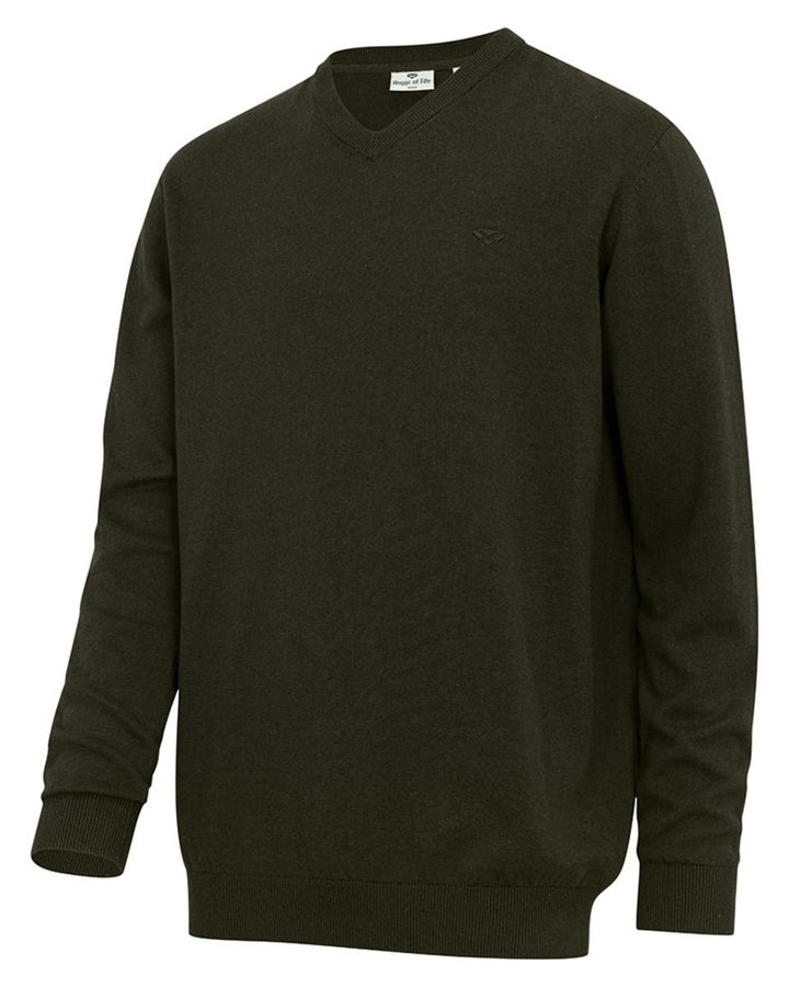 Hoggs of Fife Stirling II LS Pullover - Fern