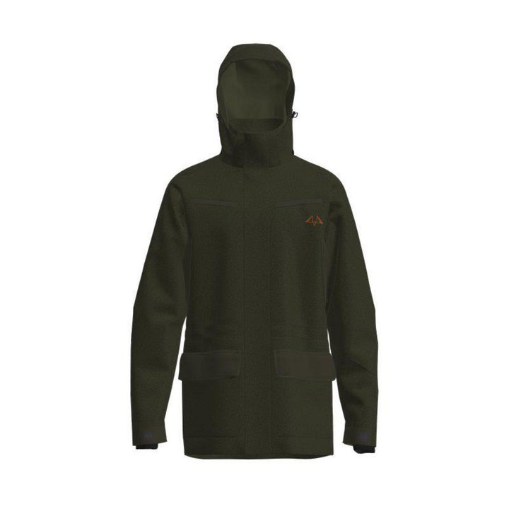 Titan Loden Long Jacket - Dark Olive