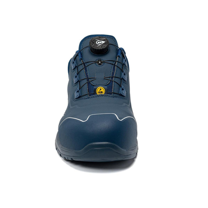 Dunlop Matt Safety Shoes Navy/White