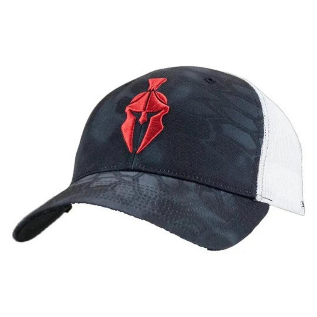 Kryptek Spartan Trucker Hat Typhon White Snapback Cap