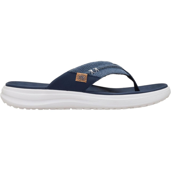 HEYDUDE Finn Flip Braided Navy