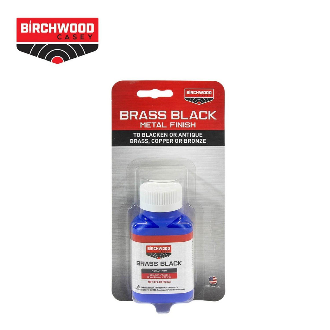 Birchwood Casey Brass Black Metal Finish, 3 fl oz